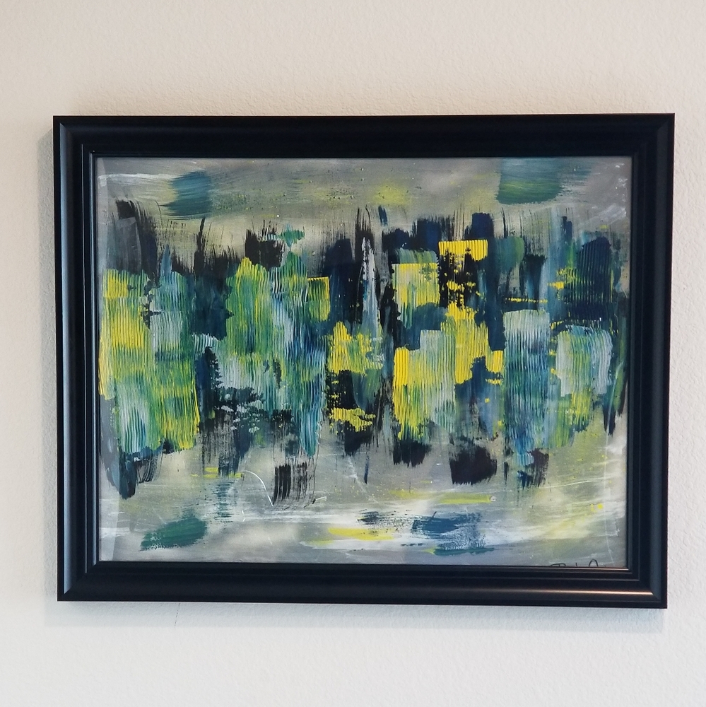 👨‍🎨SOLD🖼Abstract Hand Painting🖼👨‍🎨